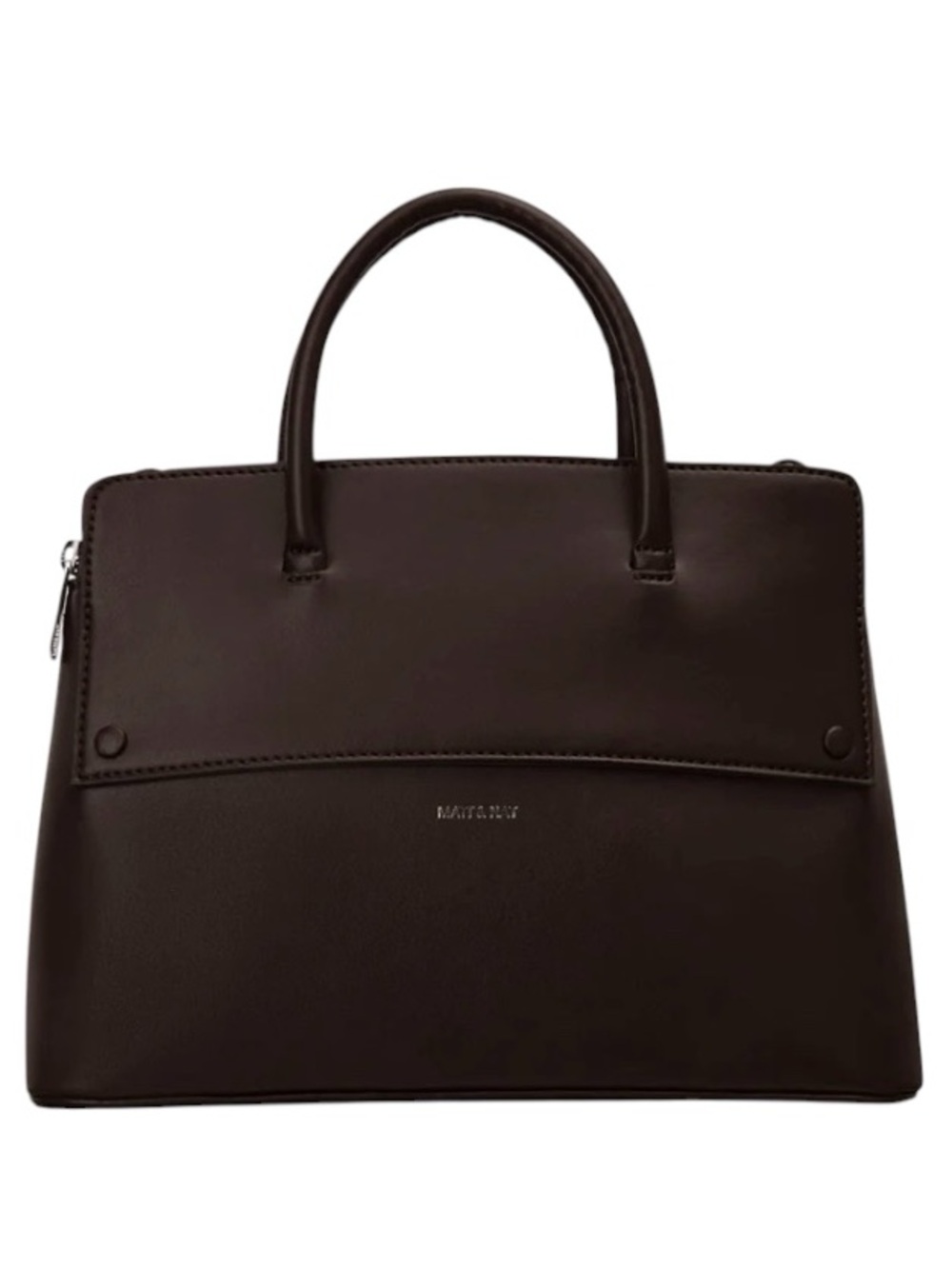 Matt & Nat Silva Vegan Satchel - UPPEAL™
Chocolate Brown Vegan Leather 🤎